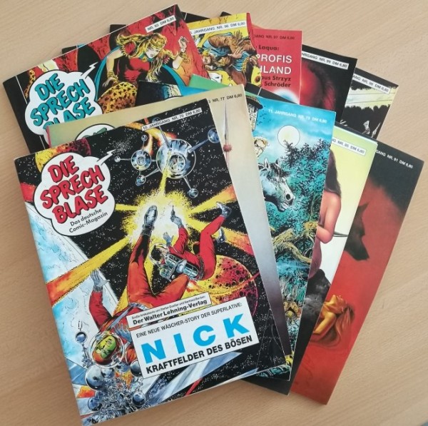 Paket 3827 10 verschiedene Sprechblase aus Nr. 51-100 (Z0-2)