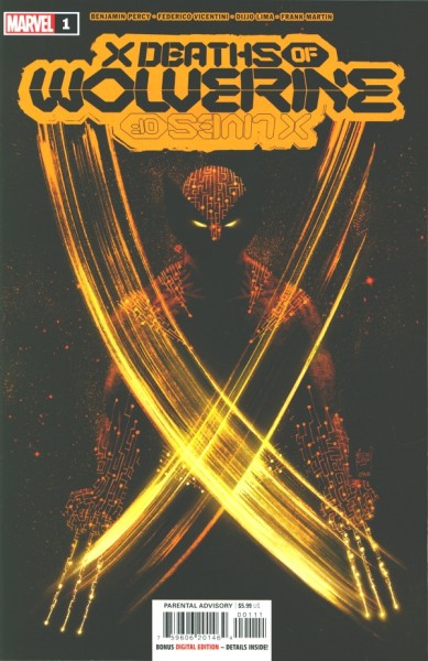 X Deaths of Wolverine (2022) 1-5 kpl. (Z1)