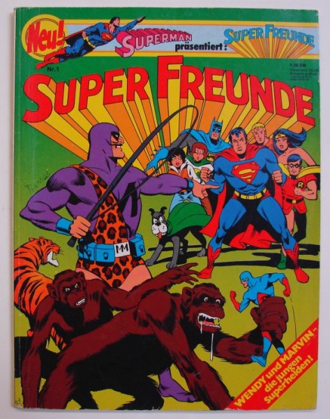 Superfreunde (Ehapa, Br.) Nr. 1-13 kpl. (Z0-2)