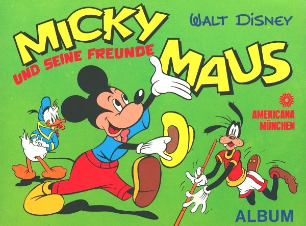 Americana SBA Micky Maus und seine Freunde (30120/77) Leeralbum Sammelbilderalbum