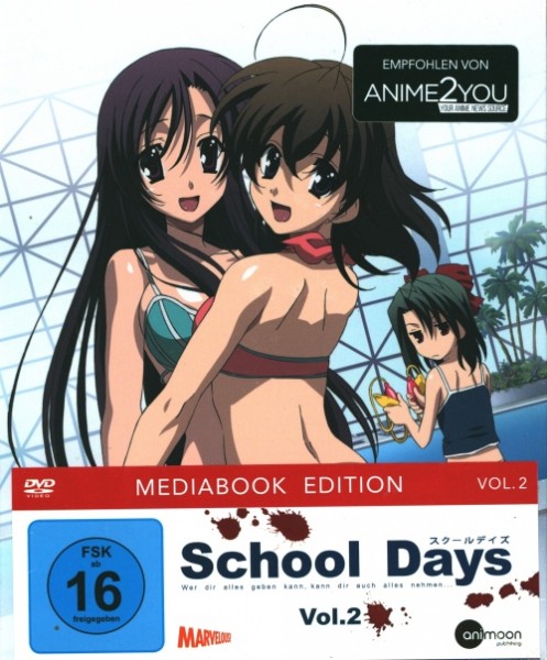 School Days Vol. 2 DVD Mediabook Edition