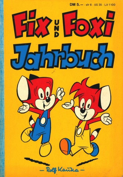 Fix und Foxi Jahrbuch (Gevacur, Br.) Nr. 1-6
