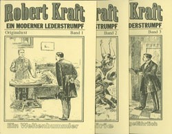 Robert Kraft: Ein mod. Lederstrumpf (Reprints, Vorkrieg) Nr. 1-10 kpl. (Z1-2)