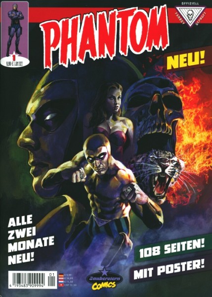 Phantom Comic Magazin (Zauberstern, Zeitschrift, GbÜ.) Nr. 1-12