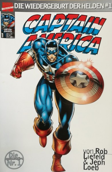Wiedergeburt der Helden (Marvel, Gb.) Captain America Nr. 1-13 kpl. (Z1)