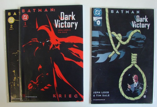 Batman: Dark Victory (Panini, Br.) Nr. 0,1-7 kpl. (Z1-)