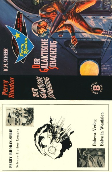 Perry Rhodan Leihbuch SU Galaktische Schachzug (Balowa) nur Schutzumschlag