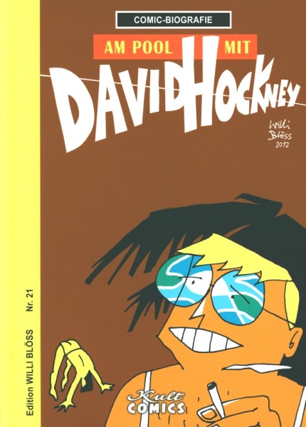 Comic-Biografie - Am Pool mit David Hockney
