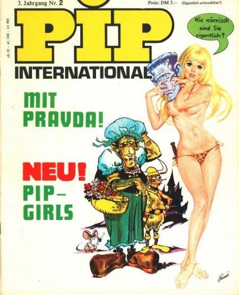Pip (Verlagspresse Zürich, GbÜ.) 3. Jahrgang 1973 Nr. 1-6