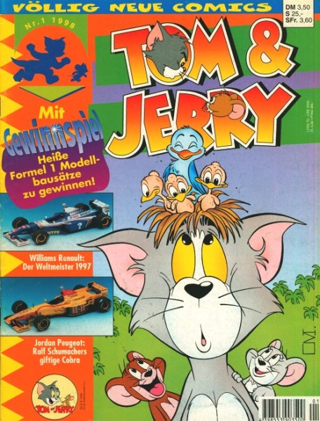 Tom und Jerry (Ehapa, GbÜ) Jahrgang 1998 Nr. 1-12