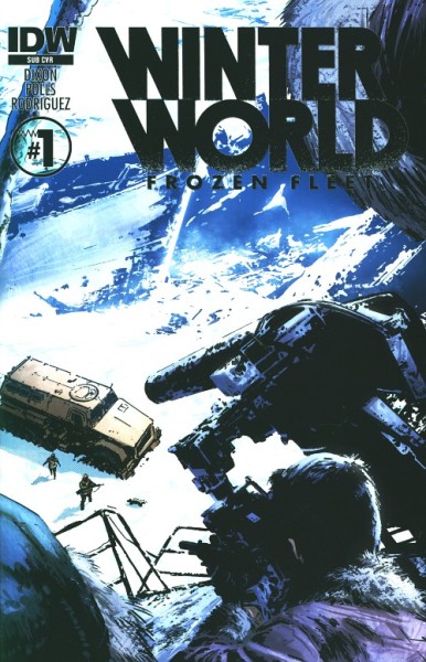 Winterworld: Frozen Fleet (2015) Subscription Cover 1-3 kpl. (new)