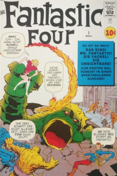 Fantastic Four (Marvel, Gb. ND, aus Jubiläumspack) Nr. 1