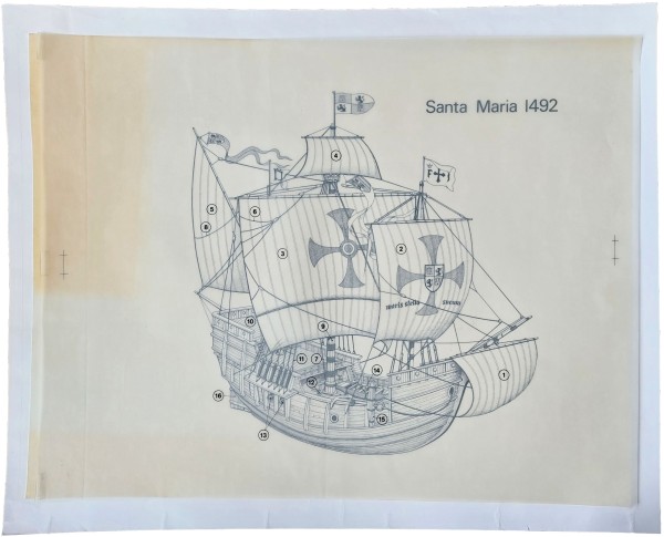 Originalzeichnung (1699) Seewölfe ÜF