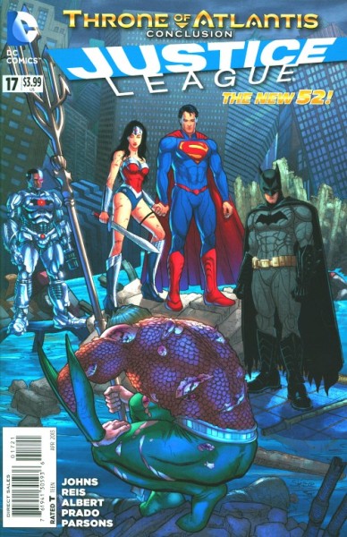 Justice League (2011) Steve Skroce Variant Cover 17