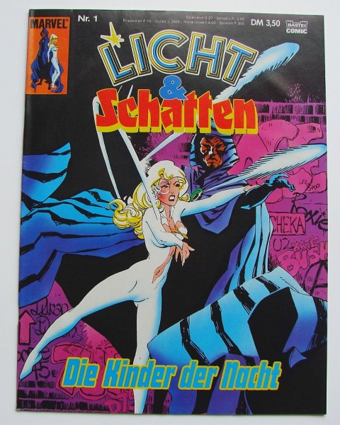 Licht & Schatten (Bastei, GbÜ., Br.) Nr. 1-12 kpl. (Z1-2)