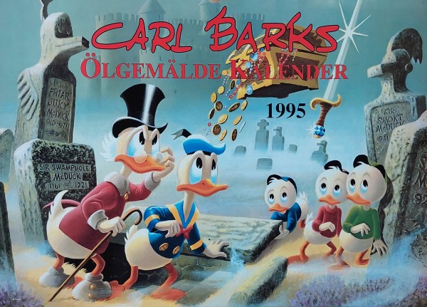 Carl Barks Ölgemälde-Kalender 1995