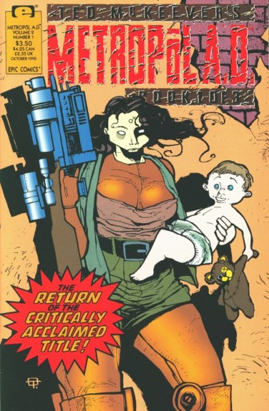 Ted McKeever`s Metropol A.D. 1-3 kpl. (Z1)