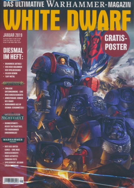 White Dwarf Jahrgang 2019 Nr. 1-12