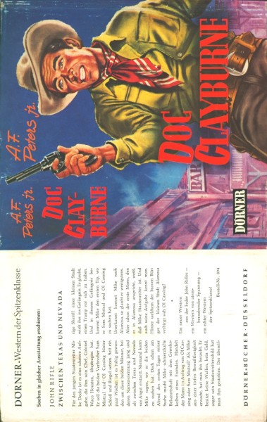 Peters, A.F. jun. Leihbuch SU Doc Clayburne (Dörner) nur Schutzumschlag