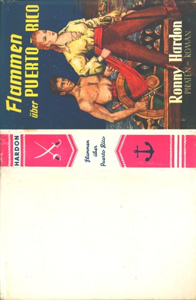 Hardon, Ronny Leihbuch SU Flammen über Puerto-Rico (Skorpion) nur Schutzumschlag