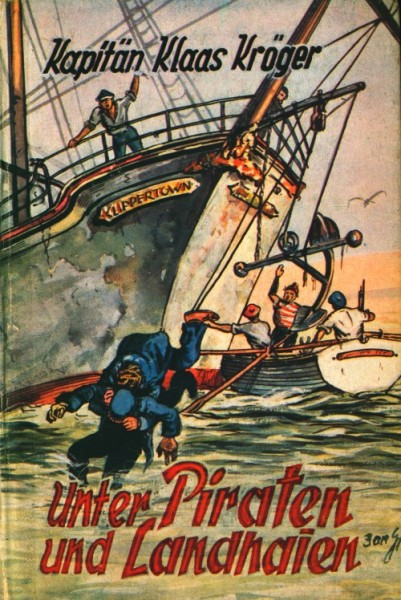 Kapitän Klaas Kröger Leihbuch Unter Piraten und Landhaien (Feldmann)