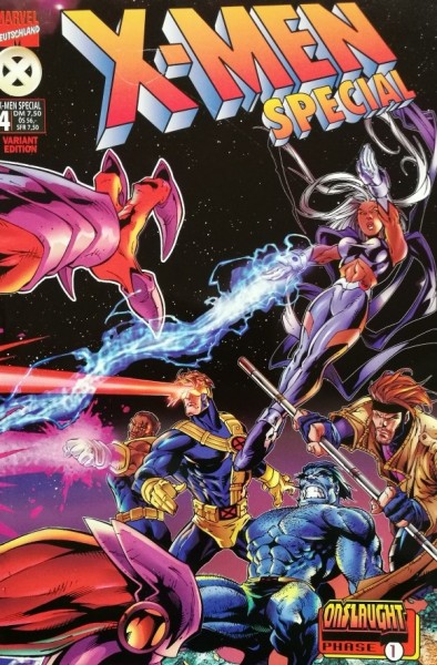 X-Men Special (Marvel, Gb., 1997) Variant Nr. 4 (Onslaught 1)