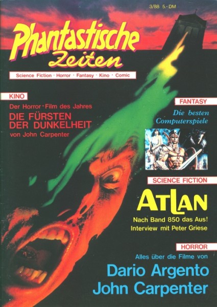Phantastische Zeiten (Zeitschrift, GbÜ) Nr. 1-5/1988