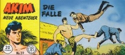 Akim - Neue Abenteuer (Hethke, picc.) Nr. 39 Die Falle Köln-Börse Ausg.