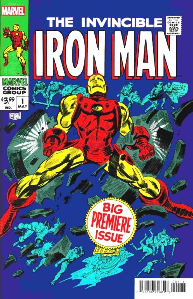 US: Invincible Iron Man 1 (Facsimile Edition)