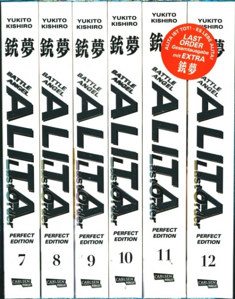 Battle Angel Alita: Last Order - Perfect Edition 07-12 im Sammelschuber