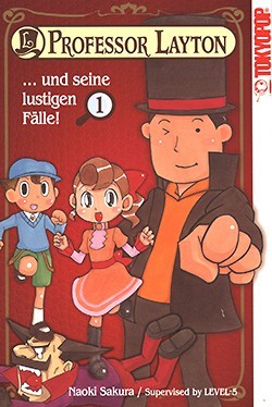 Professor Layton (Tokyopop, Tb.) Nr. 1-4