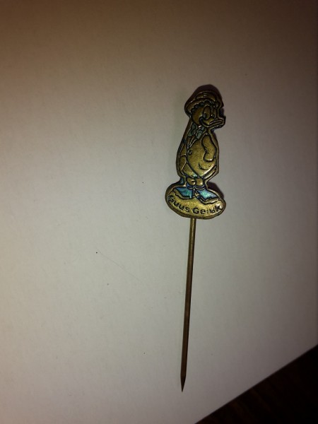 Guus Geluk Gustav Gans Anstecknadel