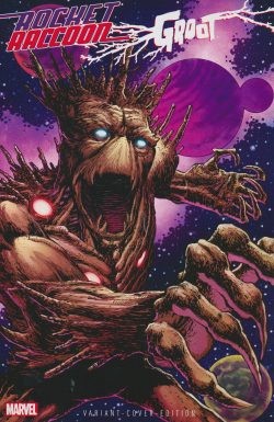 Rocket Raccoon & Groot (Panini, Br.) Variant A Stuttgart Con