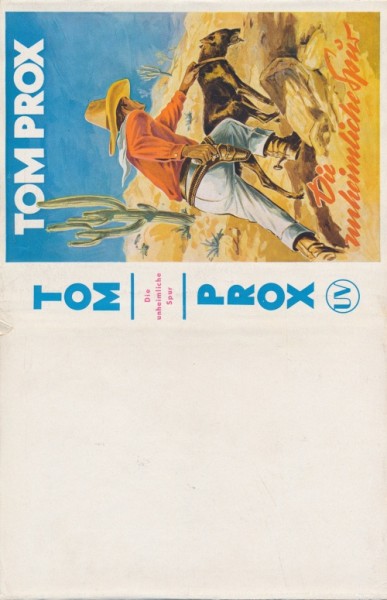 Tom Prox Leihbuch nur Schutzumschlag Nr. 1-100