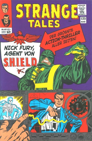 Strange Tales (Marvel, Gb., ND) Gold-Stamp Nr. 135 (mit Goldstempel / Gold-Stamp)