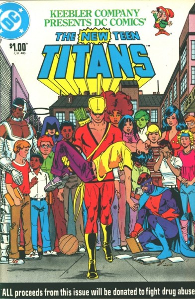 New Teen Titans - Promotional Drug Awareness Giveaway (1983) 1-3