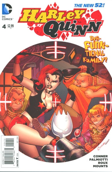 Harley Quinn (2014) 2nd Printing Variant Cover 4