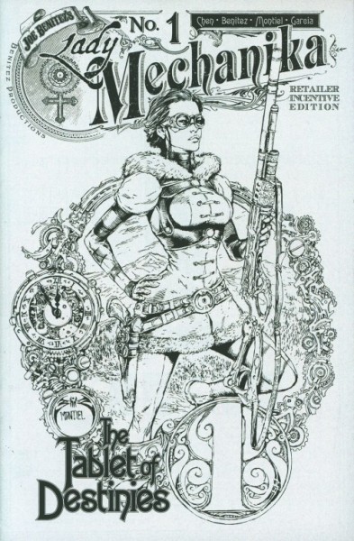 Lady Mechanika - The Tablet of Destinies 1:10 Variant Cover 1