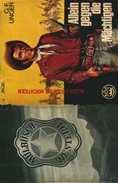 Unger, G.F. Leihbuch SU Allein gegen die Mächtigen (Mülbüsch) nur Schutzumschlag