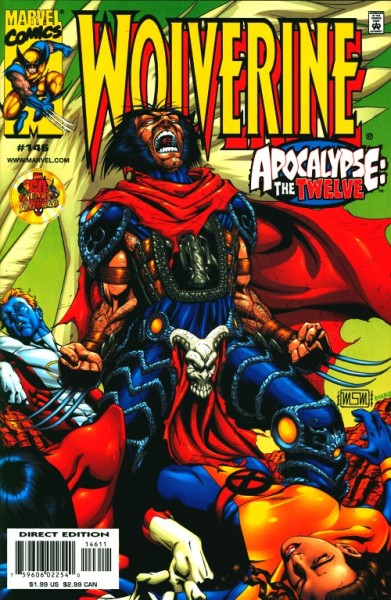Wolverine (1988) 145-147,154,155,189