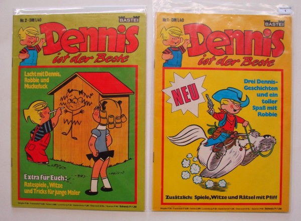 Dennis ist der Beste (Bastei, Gb.) Nr. 1-35 kpl. (Z1)
