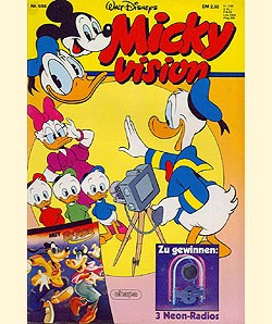 Mickyvision (Walt Disney's) (Ehapa, Gb.) Jhg. 1988 mit Beilage Nr. 1-12