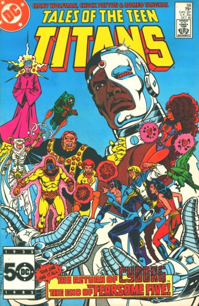 Tales of the Teen Titans (1984) 51-53,56,58-91
