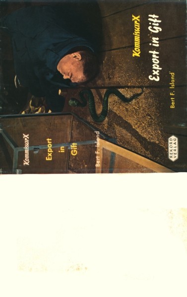 Kommissar X Leihbuch SU Export in Gift (Rekord) nur Schutzumschlag