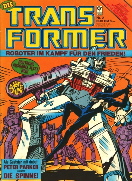 Transformers (Condor, GbÜ.) Jahrgang 1986 Nr. 1-3