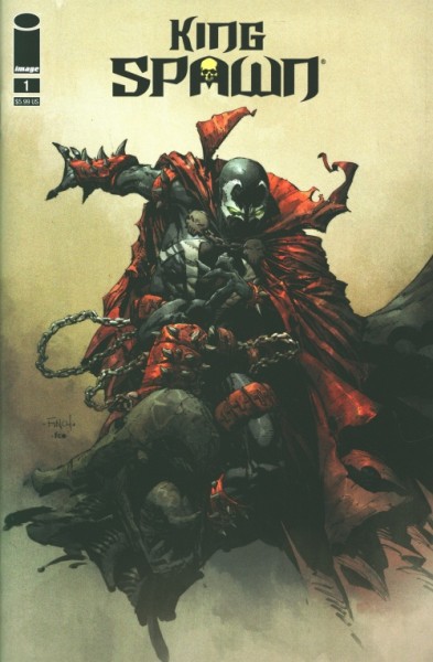 King Spawn (2021) David Finch Variant Cover 1