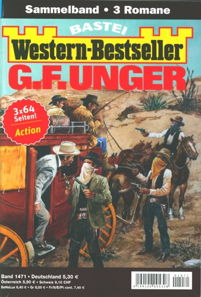 Western-Bestseller Sammelband G.F. Unger 1471