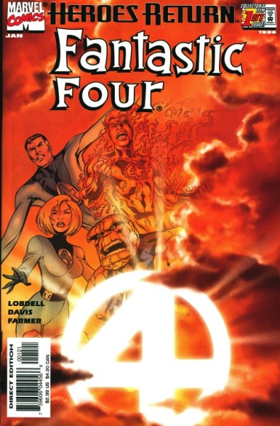 Fantastic Four Vol.3 Sunburst Variant Edition 1