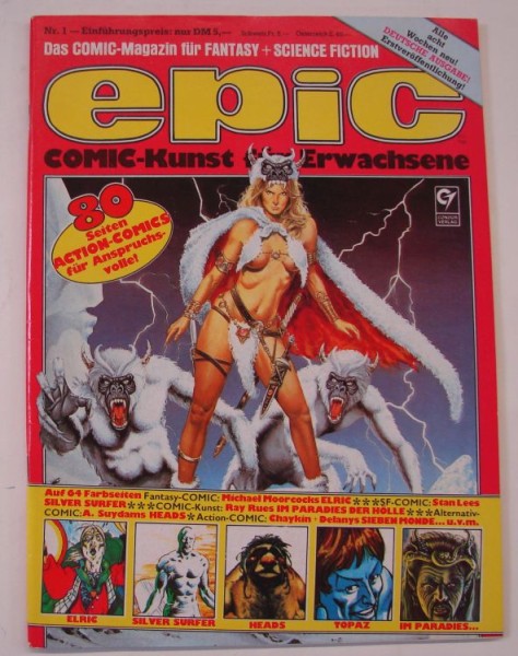 Epic (Condor, Zeitschrift, GbÜ.) Nr. 1-16 kpl. (Z0-2)