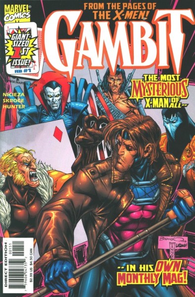 Gambit (1999) Jack Cover 1
